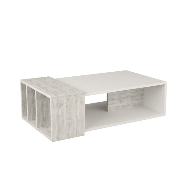 Anne Coffee Table-White-Antique White-Modern Furniture Deals