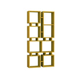 Cube Divider Bookcase-Mustard-Modern Furniture Deals