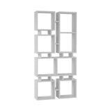Cube Divider Bookcase-White-Modern Furniture Deals