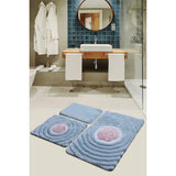 Floria - Blue Bath Mat-Bath Mat-[sale]-[design]-[modern]-Modern Furniture Deals