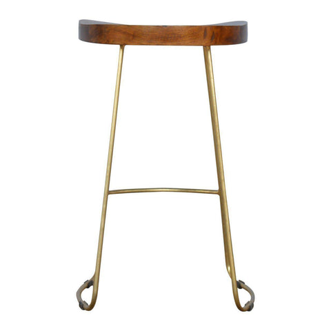 Gold Bar Stool-Modern Furniture Deals