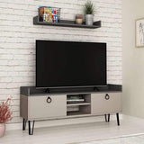 Hills Tv Cabinet-White-Oak-Modern Furniture Deals
