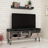 Hills Tv Cabinet-White-Oak-Modern Furniture Deals