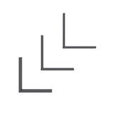 LINDA Set of 3 Shelves L Shaped Anthracite Grey-FURNITURE>WALL SHELVES-[sale]-[design]-[modern]-Modern Furniture Deals