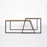 Lowry Nesting Coffee Tables-S.Oak-Modern Furniture Deals