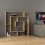 Maze Bookcase-Mustard-Modern Furniture Deals