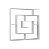 Maze Bookcase-White-Modern Furniture Deals