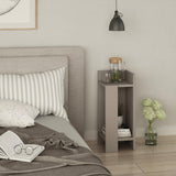 Milos Night Stand-Rightside Unit-Light Mocha-Modern Furniture Deals