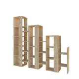 Penta Room Divider Bookcase-Oak-Modern Furniture Deals