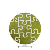 Puzzle - Green (90) Bath Mat-Bath Mat-[sale]-[design]-[modern]-Modern Furniture Deals