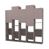 Rock Cabinet /Bookcase-Mocha-Modern Furniture Deals