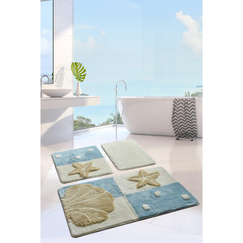 Starfish Blue 4 Bath Mat-Bath Mat-[sale]-[design]-[modern]-Modern Furniture Deals