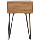 1 Drawer Bedside, Iron-Modern Furniture Deals