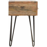 1 Drawer Bedside, Iron-Modern Furniture Deals