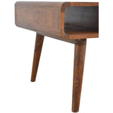 1 Drawer Curved Coffee Table-Modern Furniture Deals