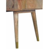 1 Drawer Gold Bedside-Modern Furniture Deals