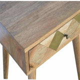 1 Drawer Gold Bedside-Modern Furniture Deals