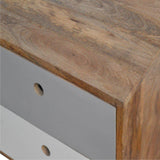 2 Drawer Scandinavian Bedside Grey-Bedside-Modern Furniture Deals