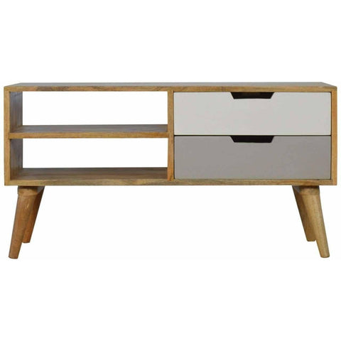 2 Drawer Scandinavian Media Cabinet-Modern Furniture Deals