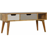 2 Drawer Scandinavian Unit Grey-Modern Furniture Deals