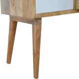 2 Drawer Scandinavian Unit Grey-Modern Furniture Deals