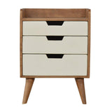 3 Drawer Bedside Cabinet-Modern Furniture Deals