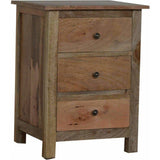 3 Drawer Country Bedside-Modern Furniture Deals