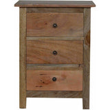 3 Drawer Country Bedside-Modern Furniture Deals