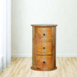 3 Drawer Slim Drum Chest-Modern Furniture Deals