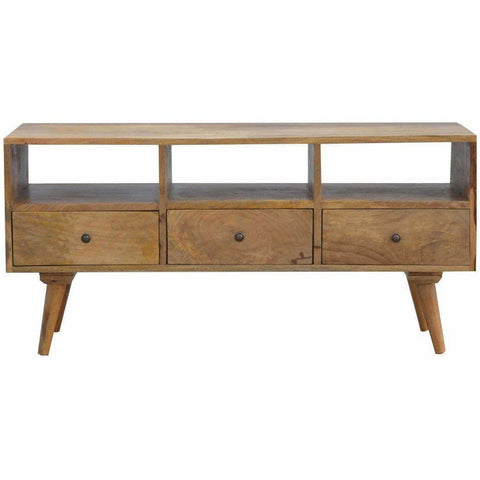 3+3 Solid Wood Tv Unit-Modern Furniture Deals