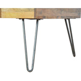 4 Drawer Coffee Table, Iron-Modern Furniture Deals