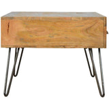 4 Drawer Coffee Table, Iron-Modern Furniture Deals