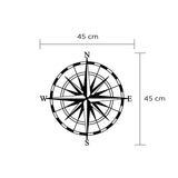 Metal Wall Art Compass