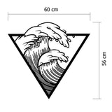 Metal Wall Art Wave