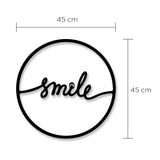 Smile Metal Wall Art