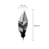 Feather Metal Wall Art