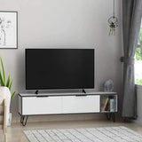 Abigail Tv Stand-Oak-Grey-Modern Furniture Deals