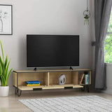 Abigail Tv Stand-Oak-Grey-Modern Furniture Deals