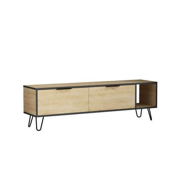 Abigail Tv Stand-Oak-Grey-Modern Furniture Deals