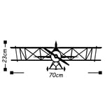 AIRPLANE Wall Art-Metal Wall Art-[sale]-[design]-[modern]-Modern Furniture Deals