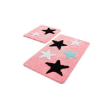 All Star - Candy Pink Bath Mat-Bath Mat-[sale]-[design]-[modern]-Modern Furniture Deals