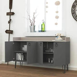 Beatrix Sideboard-L.Mocha-A.Grey-Modern Furniture Deals