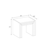 BION Nesting Tables - Anthracite - White - Anthracite-FURNITURE>LIVING ROOM TABLES>COFFEE TABLES-[sale]-[design]-[modern]-Modern Furniture Deals