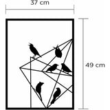Birds Metal Wall Art-Modern Furniture Deals