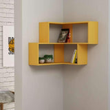 Block Corner Shelving Unit-Oak-Modern Furniture Deals