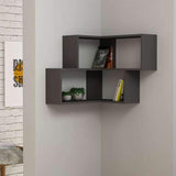 Block Corner Shelving Unit-Oak-Modern Furniture Deals