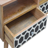 Bone Inlay TV Unit-TV STAND-Modern Furniture Deals