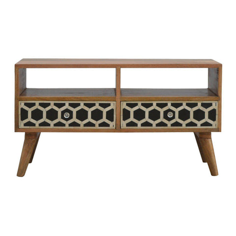 Bone Inlay TV Unit-TV STAND-Modern Furniture Deals