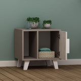 Bordox Night Stand-White-Modern Furniture Deals