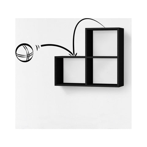 Bouncy Shelf-Black-Modern Furniture Deals
